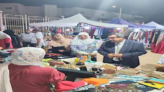 بتخفيضات 30%.. افتتاح معرض للسلع الأساسية في الهضبة بشرم الشيخ (صور)