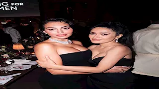 فيديو وصور- جورجينا تخطف الأنظار في باريس بفستان أسود جريء