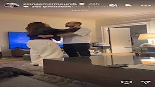 زينة عامر منيب تنشر فيديو قديم مع خطيب شقيقتها الراحل عمرو ستين