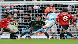 فيديو هدف فيل فودين لفريق مانشستر سيتي أمام مانشستر يونايتد