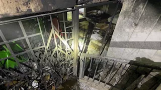 رغم محدودية الحريق.. "أسوان الجامعي": نقلنا المرضى احترازيًا (صور)