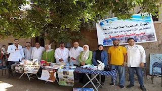 قافلة بيطرية بطوخ تفحص أكثر من 2000 حيوان وتوعّي المربين بالحمى القلاعية (صور)