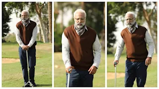 "عجوز يسير على عكاز".. كريم فهمي ينشر صورًا من كواليس مسلسل 220 يوم