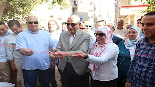 "المدارس الآمنة".. محافظ المنيا يفتتح مدرسة الناصرية بحي أبو هلال بعد تطويرها