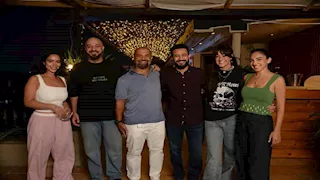 بالصور.. أحمد داود وسلمى أبو ضيف وبسنت شوقي في كواليس جديدة من فيلم "إذما"