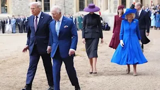 ترامب يعرب عن امتنانه بالحفاوة الملكية في نهاية زيارته لبريطانيا