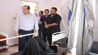 جولة مفاجئة لنائب الوزير.. استبعاد مدير مناوب بمستشفى قطور المركزي