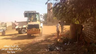 بالصور- مشروعات خدمية وتهيئة مدارس بالوادي الجديد استعدادًا للعام الدراسي