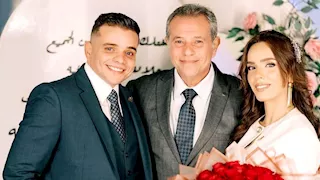 توفيق عكاشة يحتفل بخطوبة نجله في حفل عائلي - صور