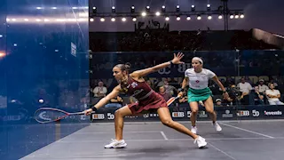 هانيا الحمامي تفوز على نوران جوهر ببطولة المفتوحة للإسكواش