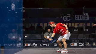 نتائج مباريات أمس من الدور ربع النهائي لبطولة  المفتوحة للإسكواش