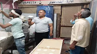بالصور - حملات تموينية مكبرة بأسوان لضبط المخالفات بالأسواق 