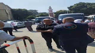 وصول نجوم ومجلس إدارة الأهلي للجمعية العمومية للنادي (صور)