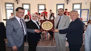 بالصور- محافظ سوهاج يفتتح المدرسة المصرية اليابانية بجهينة 