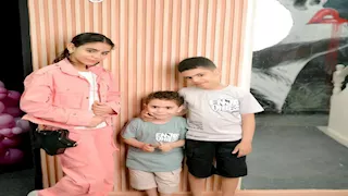 الصورة الأولى لأطفال نبروه ضحايا جريمة الأب