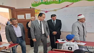 رئيس منطقة الإسماعيلية الأزهرية يتابع اختبارات القبول بالمعاهد التجريبية 