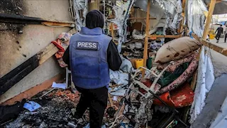بريطانيا تدعو لمقاضاة المسؤولين عن الهجمات على صحفيي بغزة