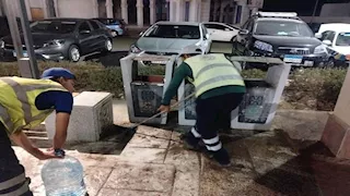 بعد شكوى على السوشيال.. حملة نظافة عاجلة بخليج نعمة (صور)