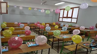 انطلاق الدراسة في 148 مدرسة ببني سويف اليوم (صور)