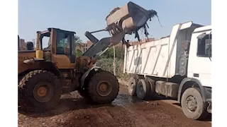 رفع 940 طن مخلفات هدم وبناء من منطقة الكونيسة بالعمرانية