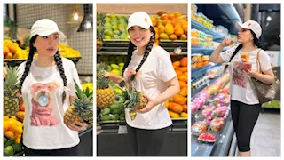 رحلتها مع الدايت.. عبير صبري تثير الجدل بجلسة تصوير في "السوبر ماركت"