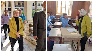 رئيس "التعليم العام" تتابع انتظام الدراسة بمدارس شبين في المنوفية