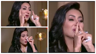 بالصور.. انهيار  وبكاء وفاء عامر على الهواء بعد اتهامها في تجارة الأعضاء