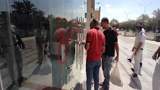 غلق وتشميع 18 محلًا مخالفًا بمول الخمائل واستمرار الحملات في 6 أكتوبر