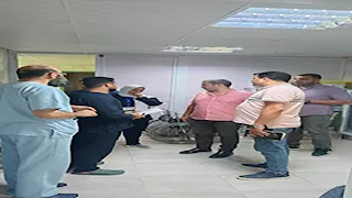 بعد مشاجرة الطوارئ.. جولة مفاجئة لقيادات صحة المنوفية في مستشفى السادات