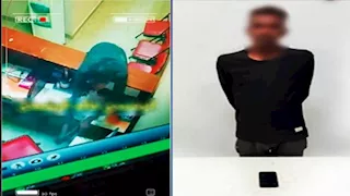 فيديو يفضح لص.. سرق موبايل فني تحاليل من عيادة في أسوان