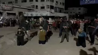 حماس تعدم 3 فلسطينين بتهمة التخابر مع إسرائيل- فيديو