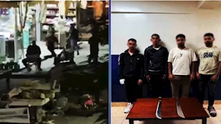 بالسكاكين.. مشاجرة بالأسلحة البيضاء بين بائعين وعاطلين في بورسعيد | فيديو