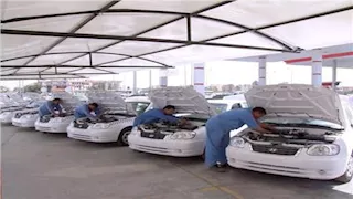 توفير سيارات تاكسي ومركبات نقل تعمل بالغاز الطبيعي للشباب في العام المالي الحالي