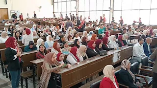 "طلاب من أجل مصر" تستقبل الطلاب الجدد بجامعة بورسعيد (صور) 