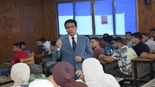 رئيس جامعة بنها يتفقد كليتي الزراعة والطب البيطري -صور