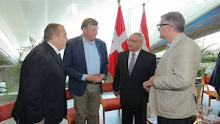 مكتبة الإسكندرية تستقبل سفير الدنمارك ووفدًا برلمانيًا لتعزيز التعاون -صور