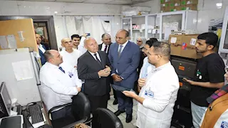 محافظ القاهرة يفتتح معهد التمريض بنين بمستشفى روض الفرج العام 