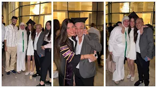 علاء مرسي يحتفل بتخرج ابنته: "الصغننة كبرت بحبك يا أجمل بنوتة"