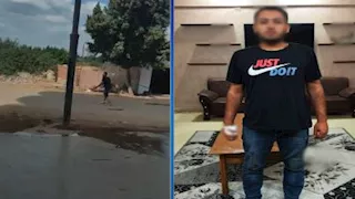 فيديو يثير الذعر في الغربية.. شاب يشعل زجاجات بنزين بسبب خلاف مالي