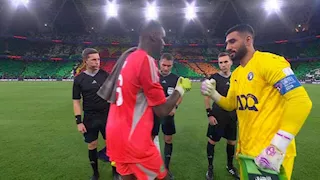  9 صور ترصد أجواء الاحتفالية قبل مباراة بيراميدز والأهلي السعودي