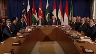 مدبولي يشارك في لقاء ترامب مع قادة عرب ومسلمين