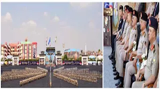 وزير الدفاع يشهد حفل تخرج الدفعة 168 من كلية الضباط الاحتياط- صور
