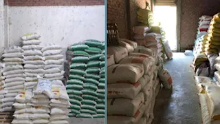 ضبط 98 طن خامات منتهية الصلاحية داخل مصانع أعلاف مخالفة بالبحيرة