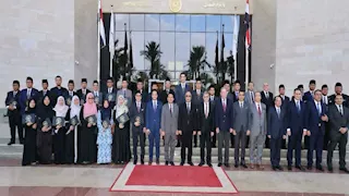 وزير العدل يكرم وفدًا قضائيا ماليزيًا بعد اجتيازه البرنامج التدريبي بمركز الدراسات القضائية