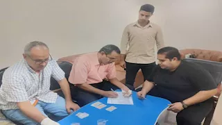 فحص مخدرات مفاجئ لسائقي حافلات مدارس بالدقهلية (صور)