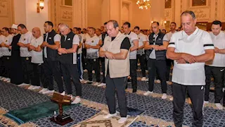 الرئيس السيسي يتفقد الأكاديمية العسكرية فجرًا - صور