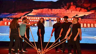 بحضور حفيد سميحة أيوب وفتحي عبدالوهاب وأحمد عيد.. 25 صورة من افتتاح "إيزيس لمسرح المرأة"