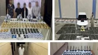 مصرع عنصر إجرامي وضبط نصف طن مخدرات بقيمة 136 مليون جنيه بأسيوط