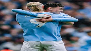 مانشستر سيتي يقسو على بيرنلي بخماسية في الدوري الإنجليزي