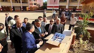 محافظ الجيزة يتفقد مدارس أبو النمرس ويوجه بتوفير مناخ تعليمي مناسب